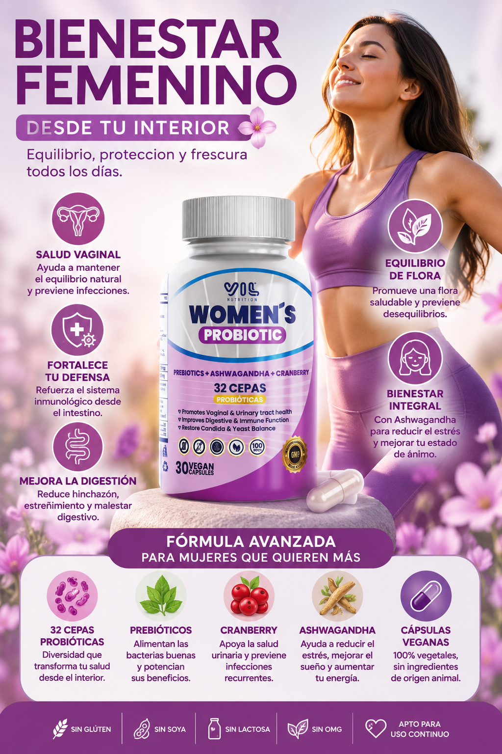 Vil Nutrition Vil Womens Probiotic