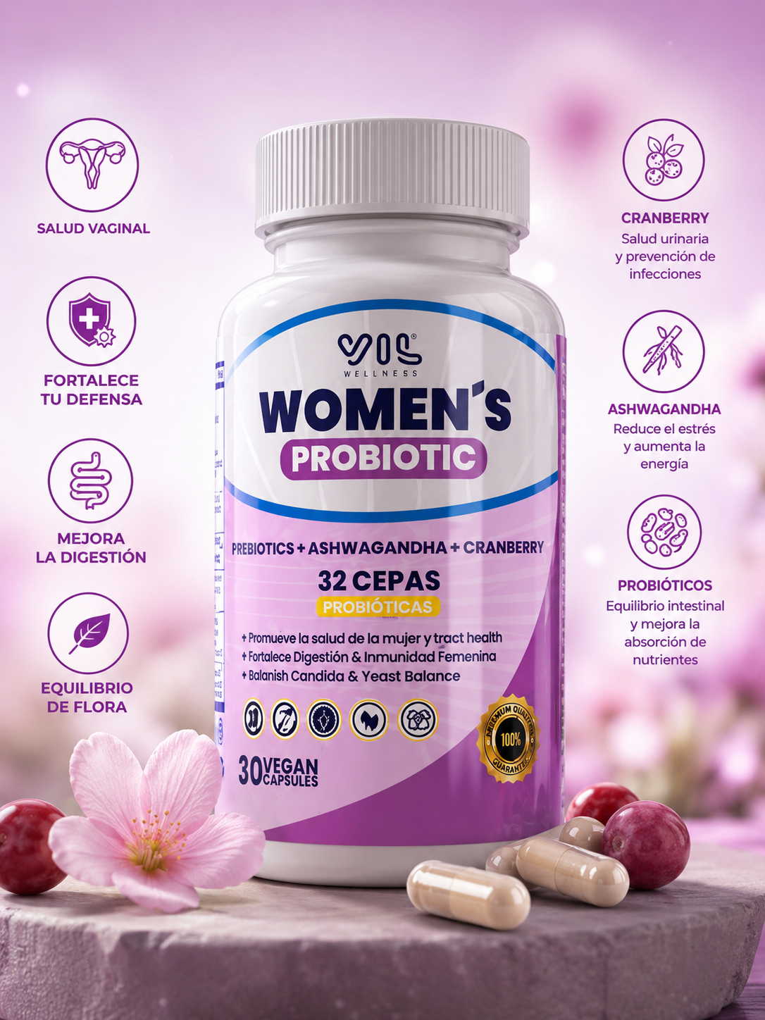 Vil Nutrition Vil Womens Probiotic