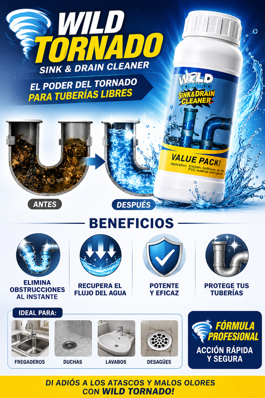 Wild Tornado Destapa Caneria