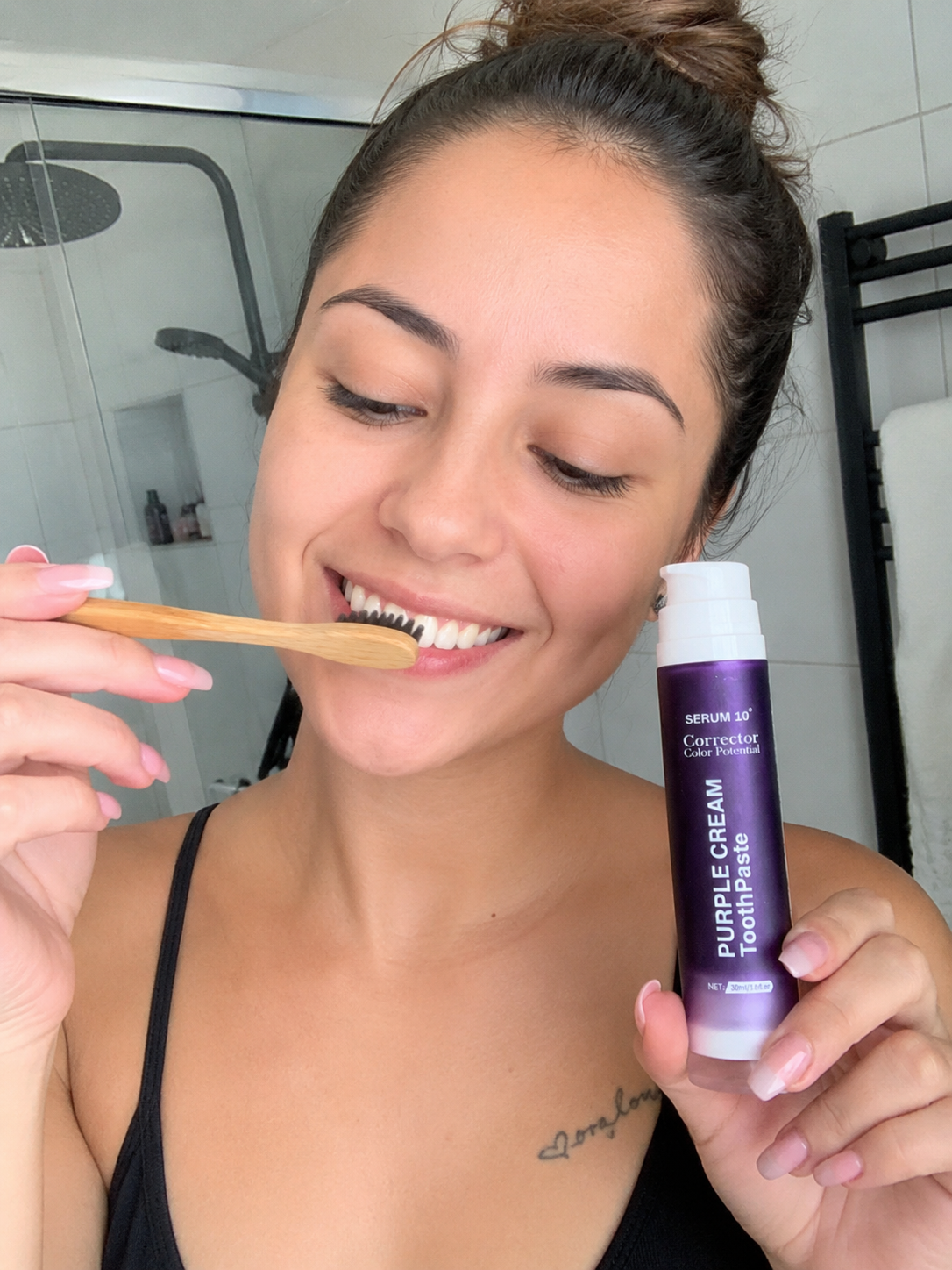 corrector Dental Morado Grande